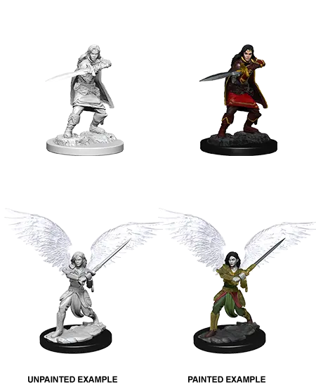 Female Aasimar Fighter 1