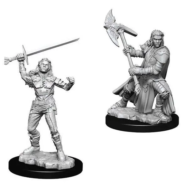 Female Half-Orc Fighter 1