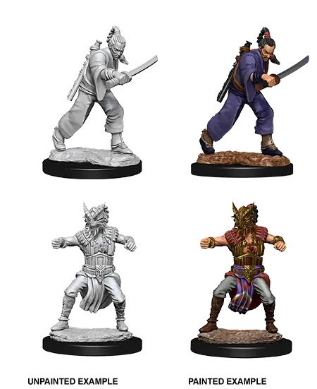 Human Monk Male D&D Miniatures 1