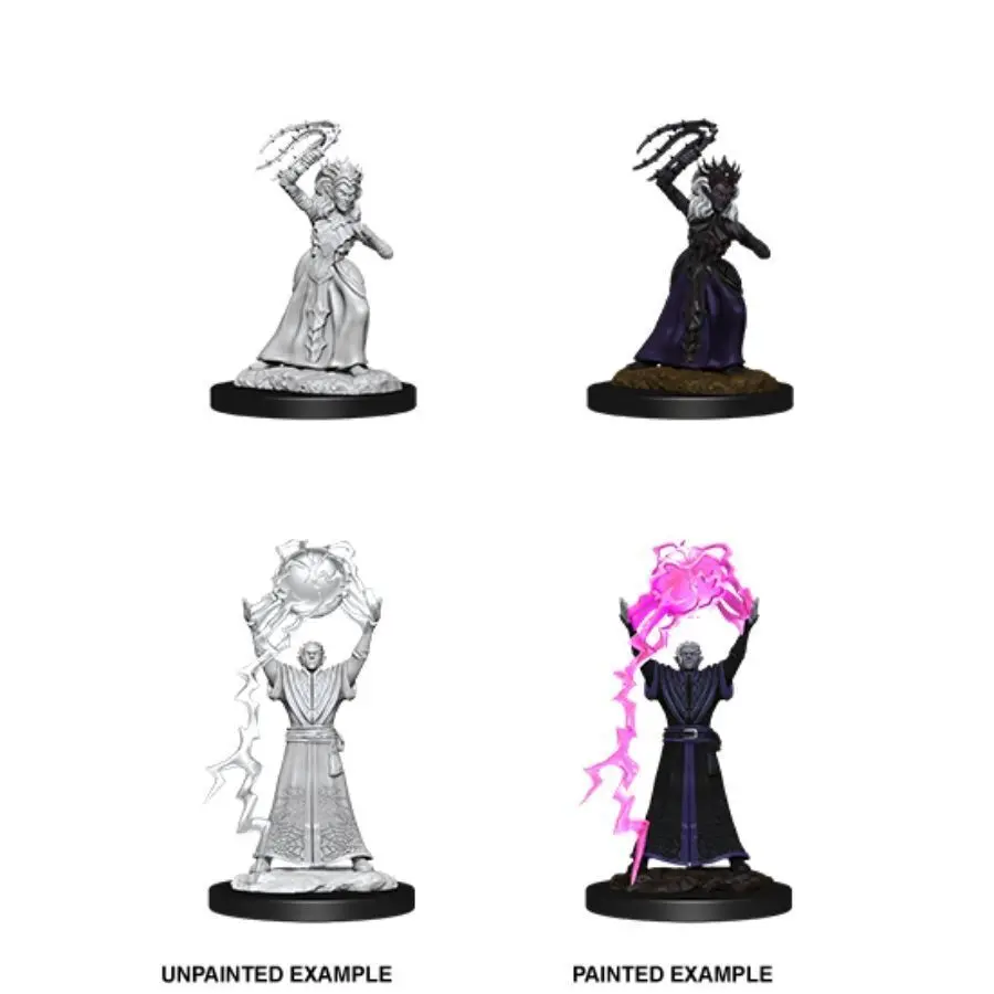 Drow Mage & Drow Priestess 1