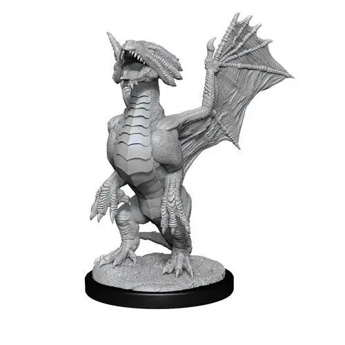 Bronze Dragon Wyrmling & Pile Of Sea Found Treasure 1