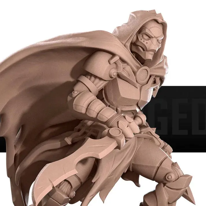 Warforged Rogue Male D&D Miniature 1