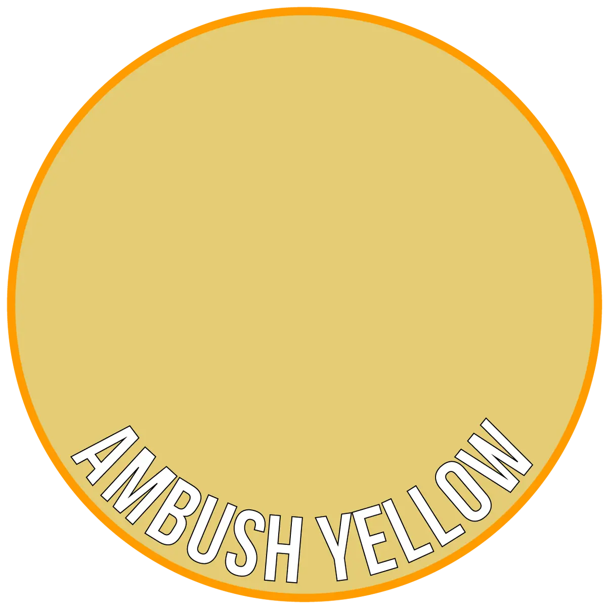 Two Thin Coats - Ambush Yellow 1