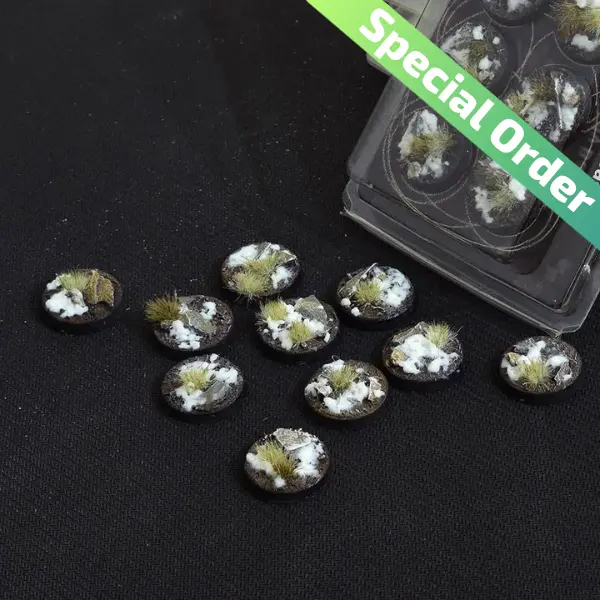 Winter Bases Round 25Mm (X10) (Special Order) 1