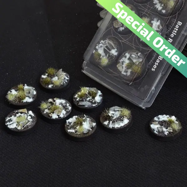 Winter Bases Round 32Mm (X8) (Special Order) 1