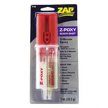 Z-Poxy 5Min Epoxy Resin - Syringe 1