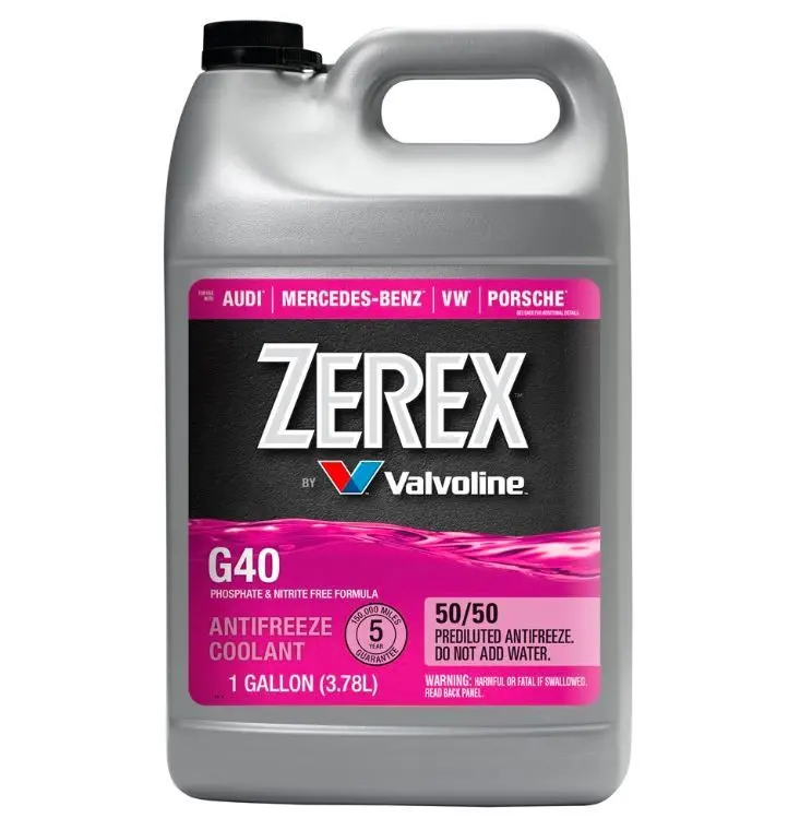 Coolant Zerex G-40 Euro Pink Ready Tu Use 50/50
Precios Incluyen I.S.V. 1