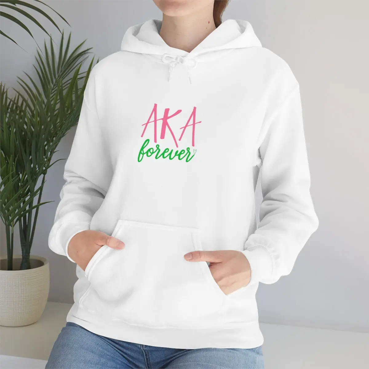 Aka Forever Unisex Heavy Blend™ Hooded Sweatshirt 5