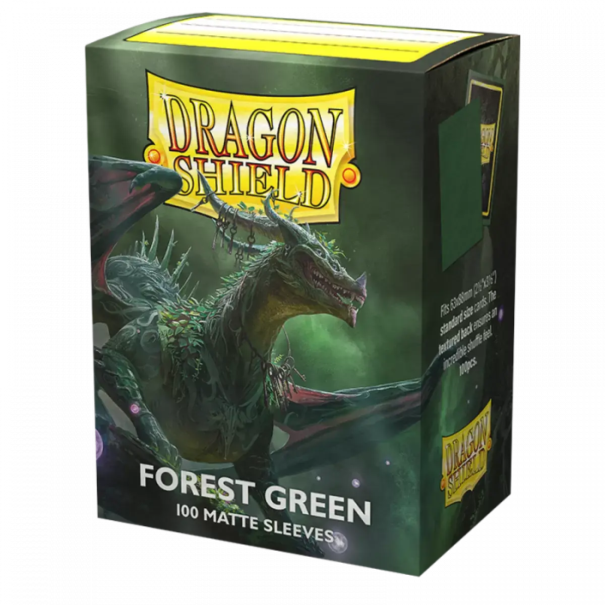 Sleeves - Dragon Shield - Box 100 - Forest Green Matte 1