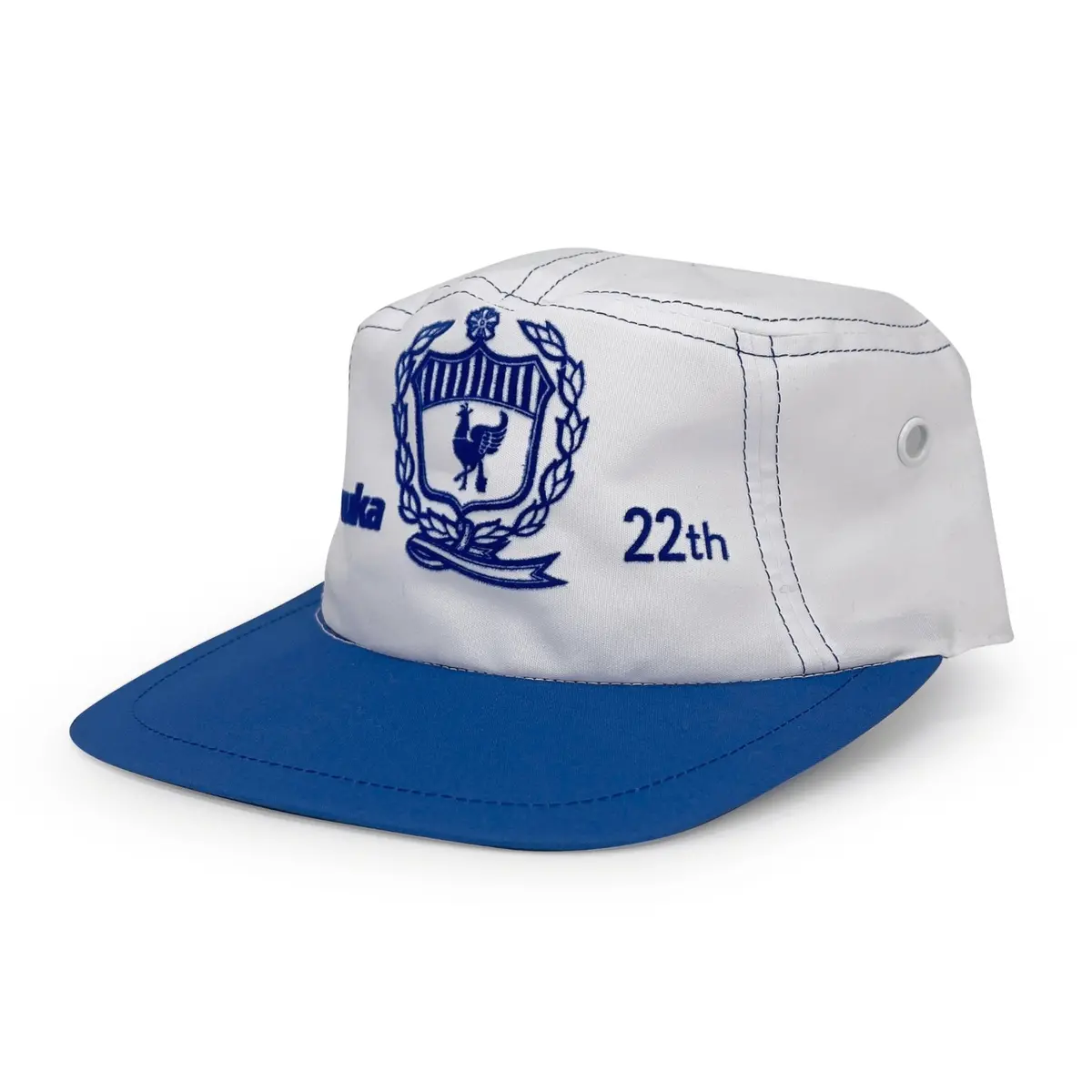 Authentic Vintage Showa Era Japan Suzuka Circuit 22Nd Rank Hat Cap Blue 1