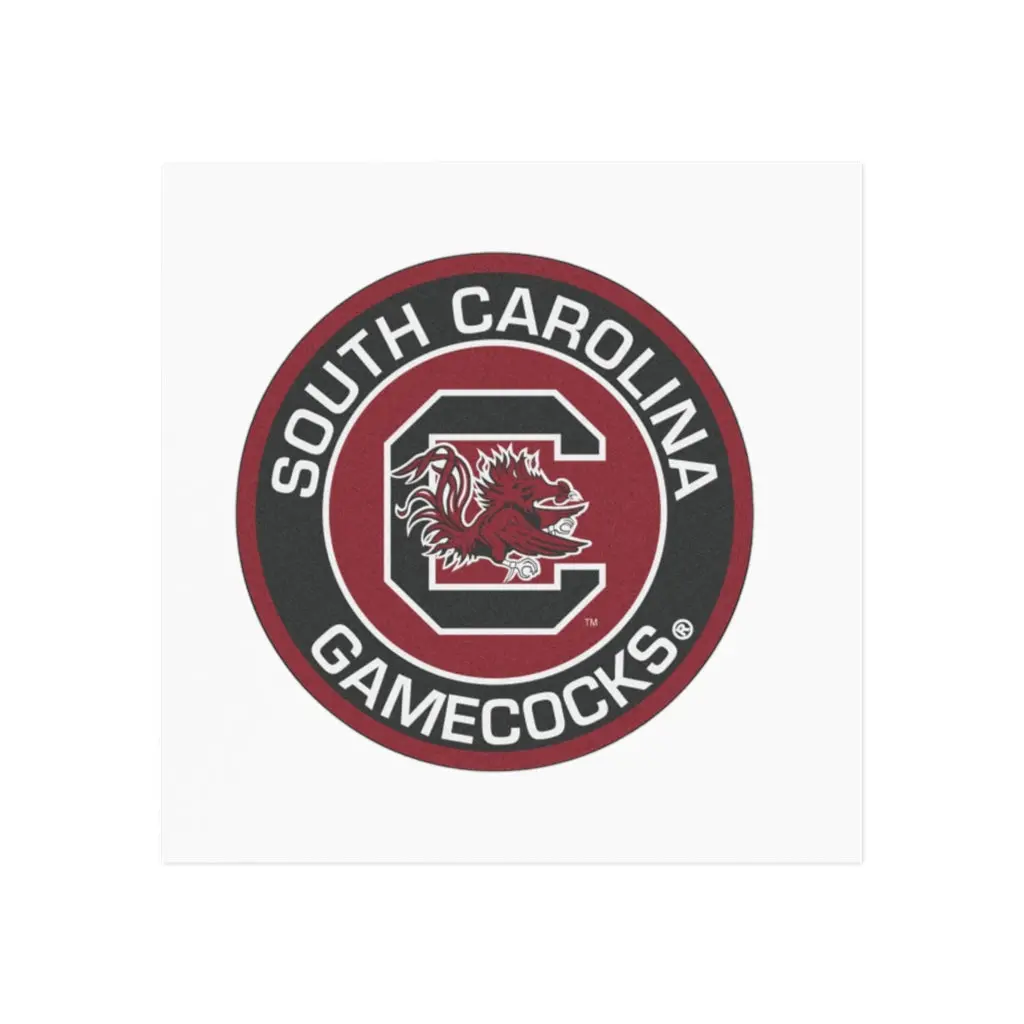 University Of South Carolina Square Car Magnet 1