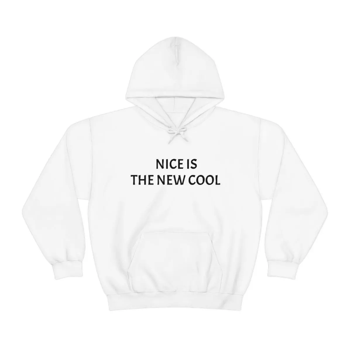 Nice Is The New Cool Heavy Blend™ Hooded Sweatshirt 1