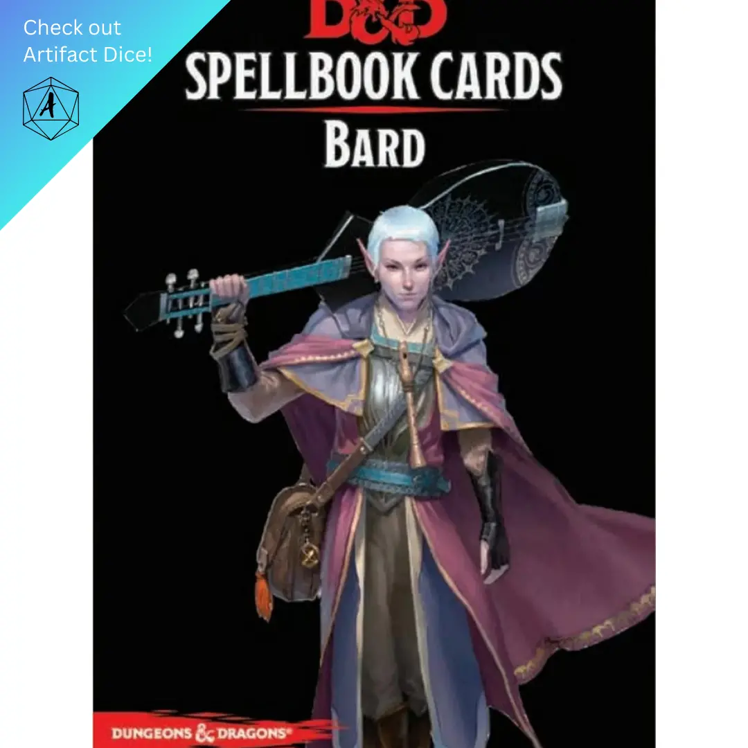 D&D Spellbook Cards: Bard 1