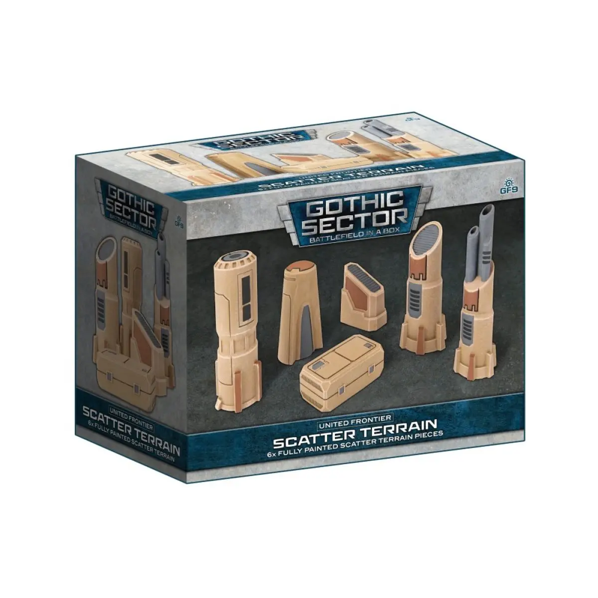 Battlefield In A Box: Gothic Sector - United Frontier: Scatter Terrain 1
