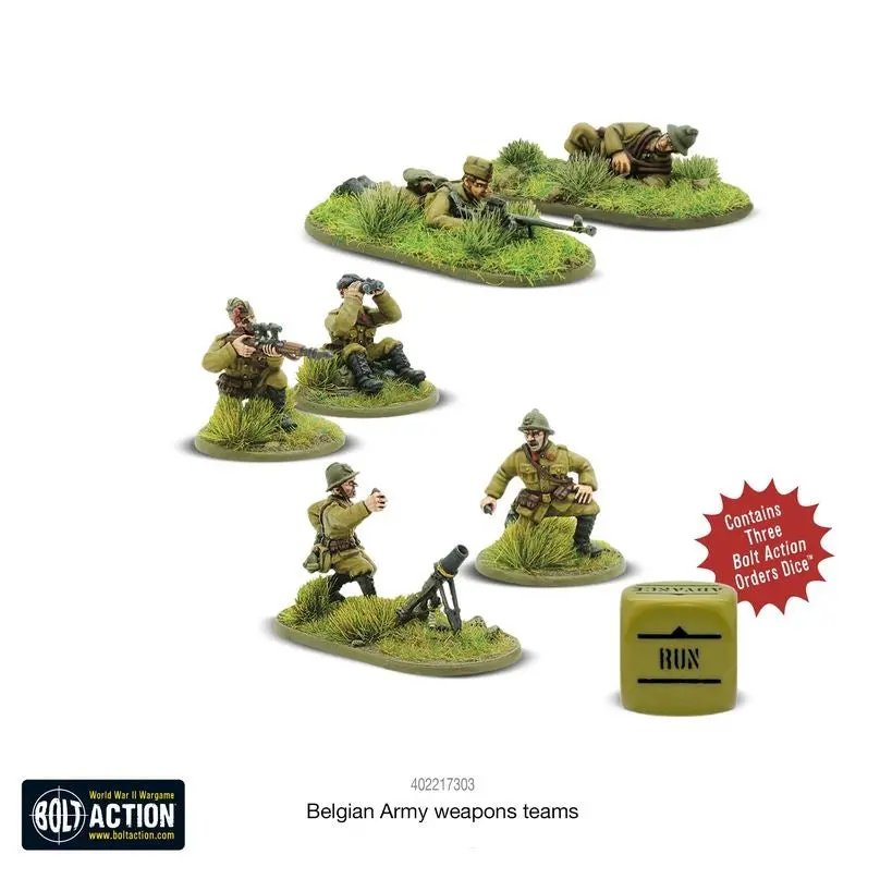 Belgian Army Weapons Teams (Extra Small Box) 2