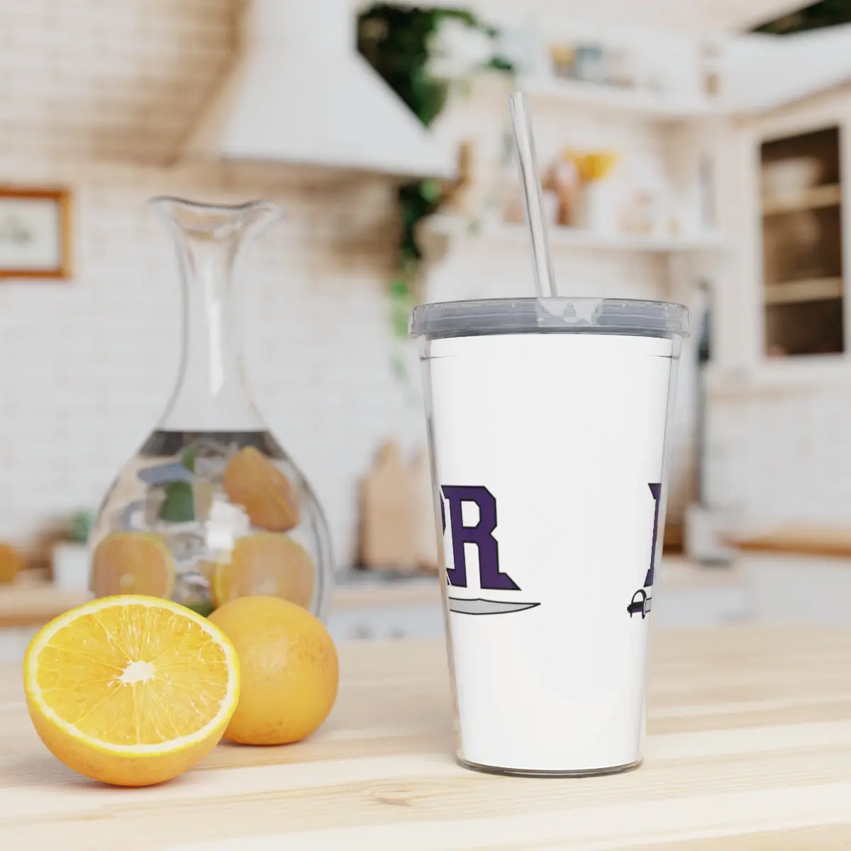 Porter Ridge Hs Plastic Tumbler With Straw 2