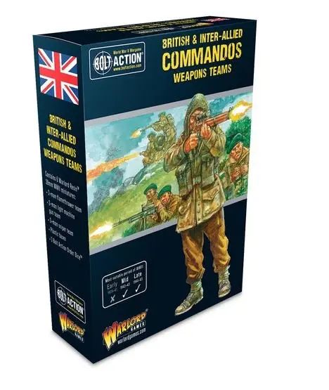 British & Inter-Allied Commandos Weapons Teams (Extra Small Box) 1