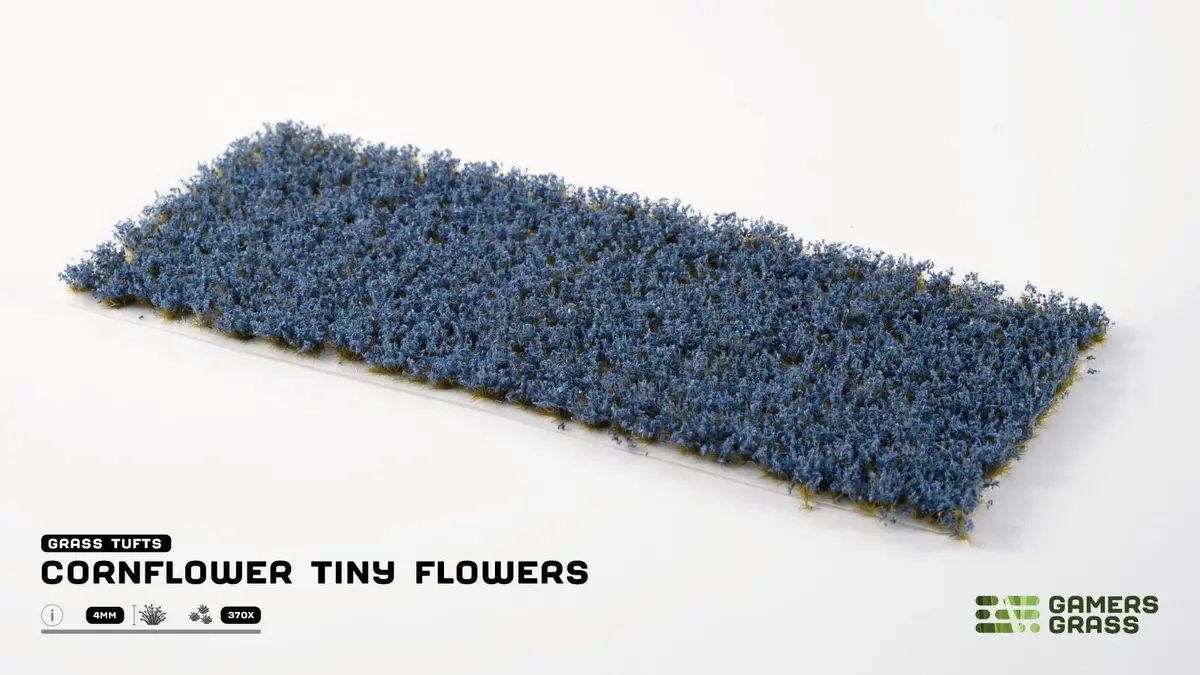 Cornflower Tiny Flowers - Gamers Grass 1