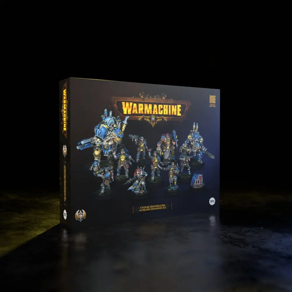 Warmachine: Cygnar Gravediggers Auxiliary Expansion 1