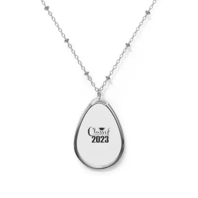Class Of 2023 Oval Necklace 1
