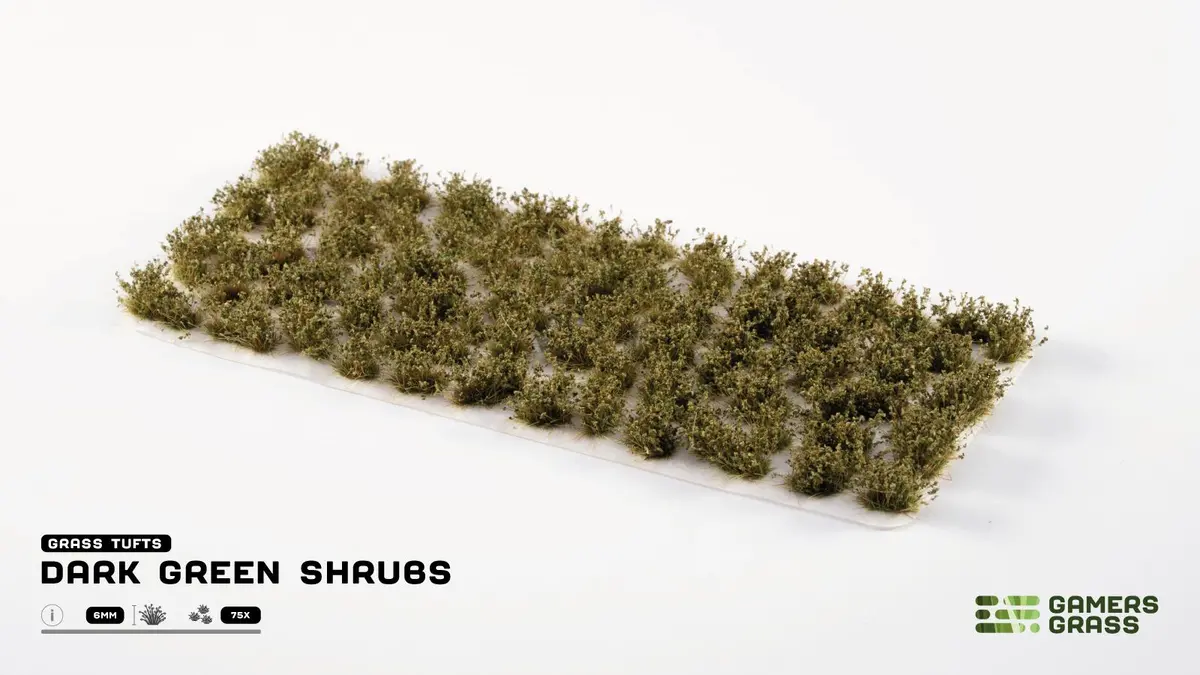 Dark Green Shrubs - Gamers Grass 1