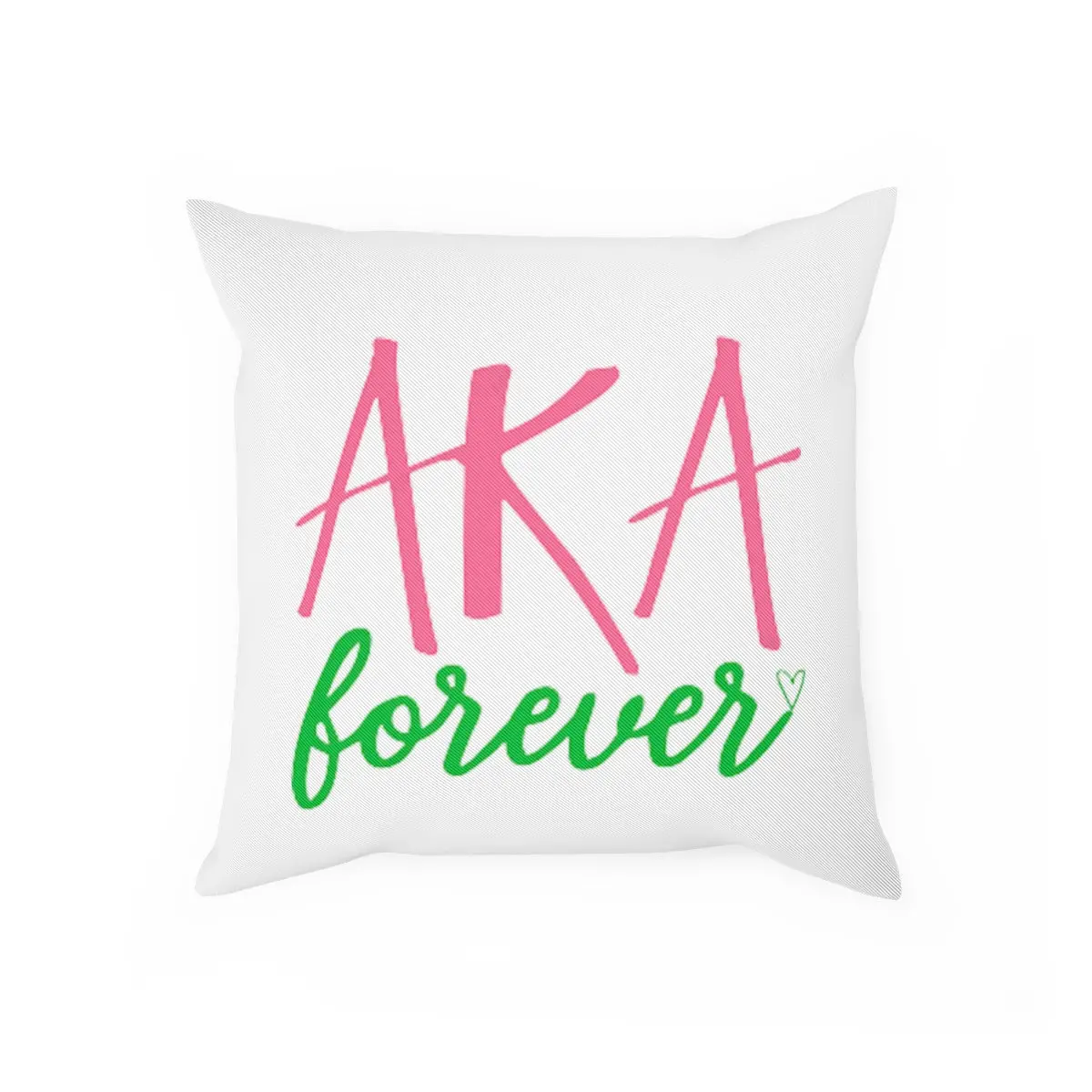 Aka Forever Throw Pillow 1