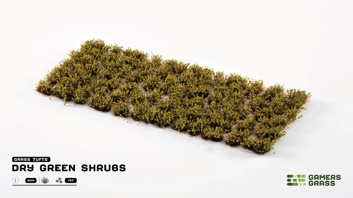 Dry Green Shrubs - Gamers Grass 1
