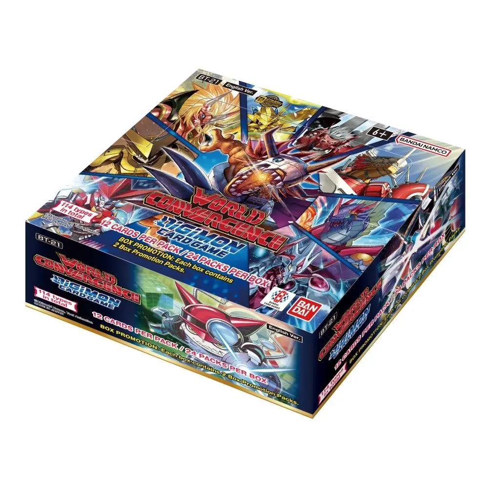 Digimon Card Game: Booster Display – World Convergence [Bt21] 1