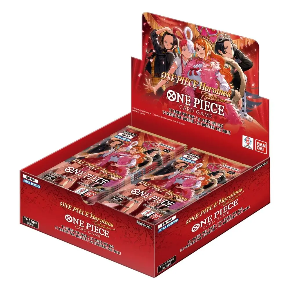 One Piece Card Game: Extra Booster Box – Heroines Edition [Eb-03] 1