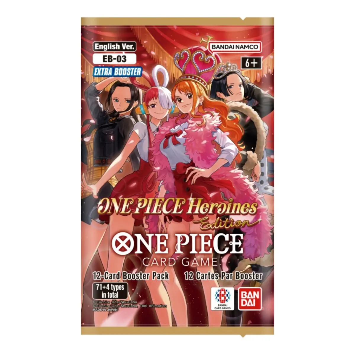 One Piece Card Game: Extra Booster Pack – Heroines Edition [Eb-03] 1