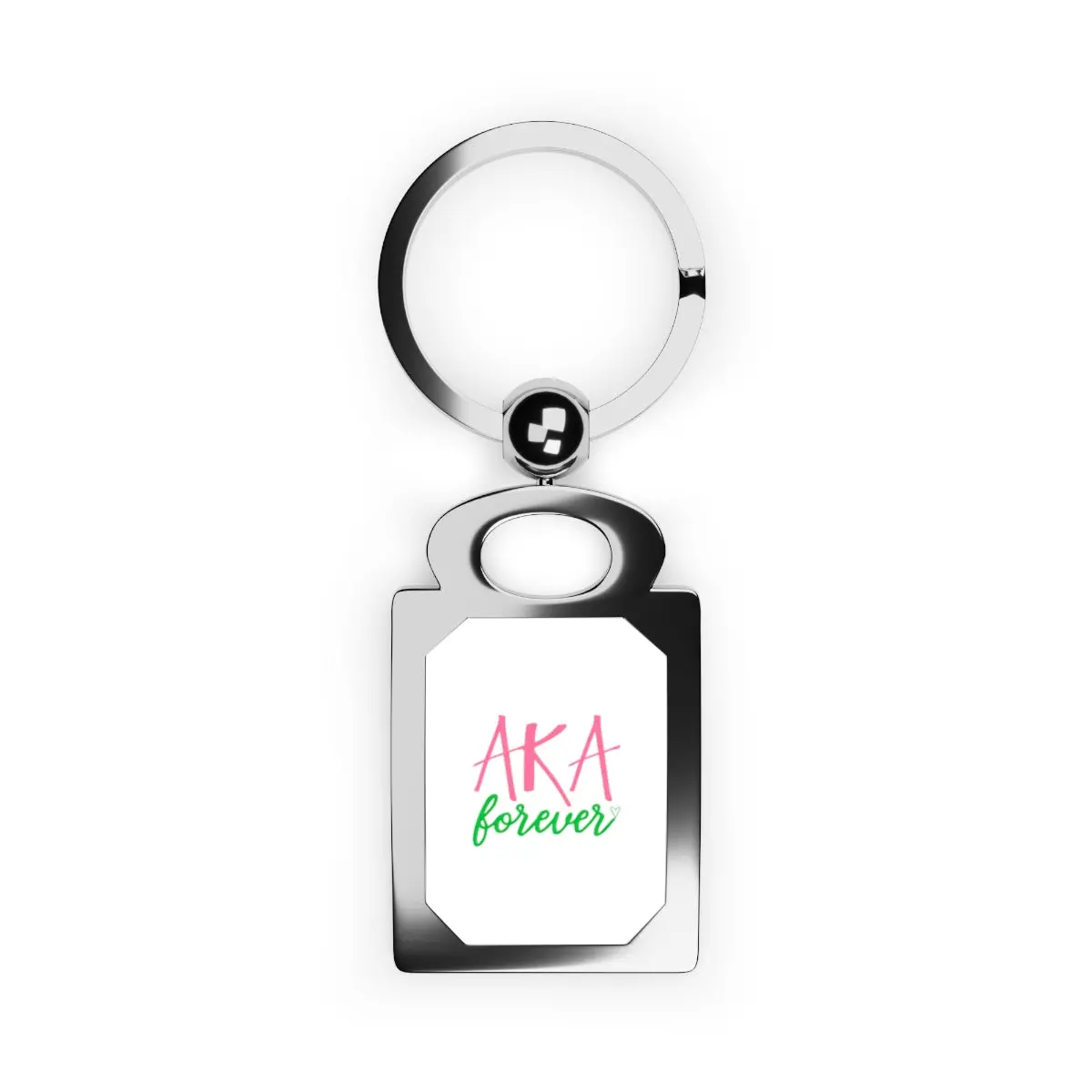 Aka Forever Rectangle Photo Keyring 1