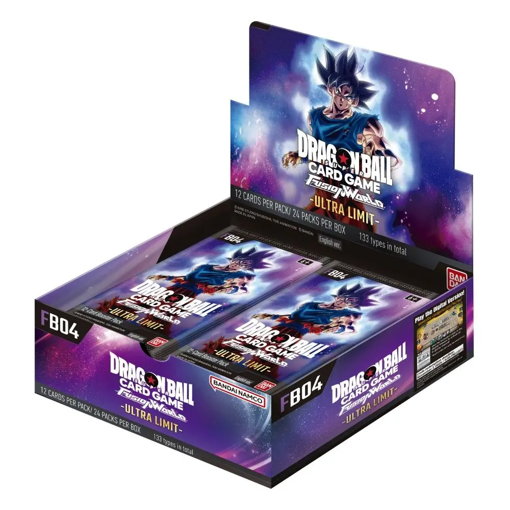 Dragon Ball Super Card Game: Fusion World Ultra Limit Booster Display – [Fb04] 1