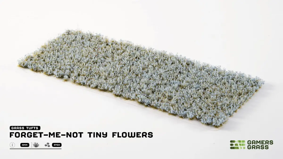 Forget Me Not Tiny Flowers - Gamers Grass 1