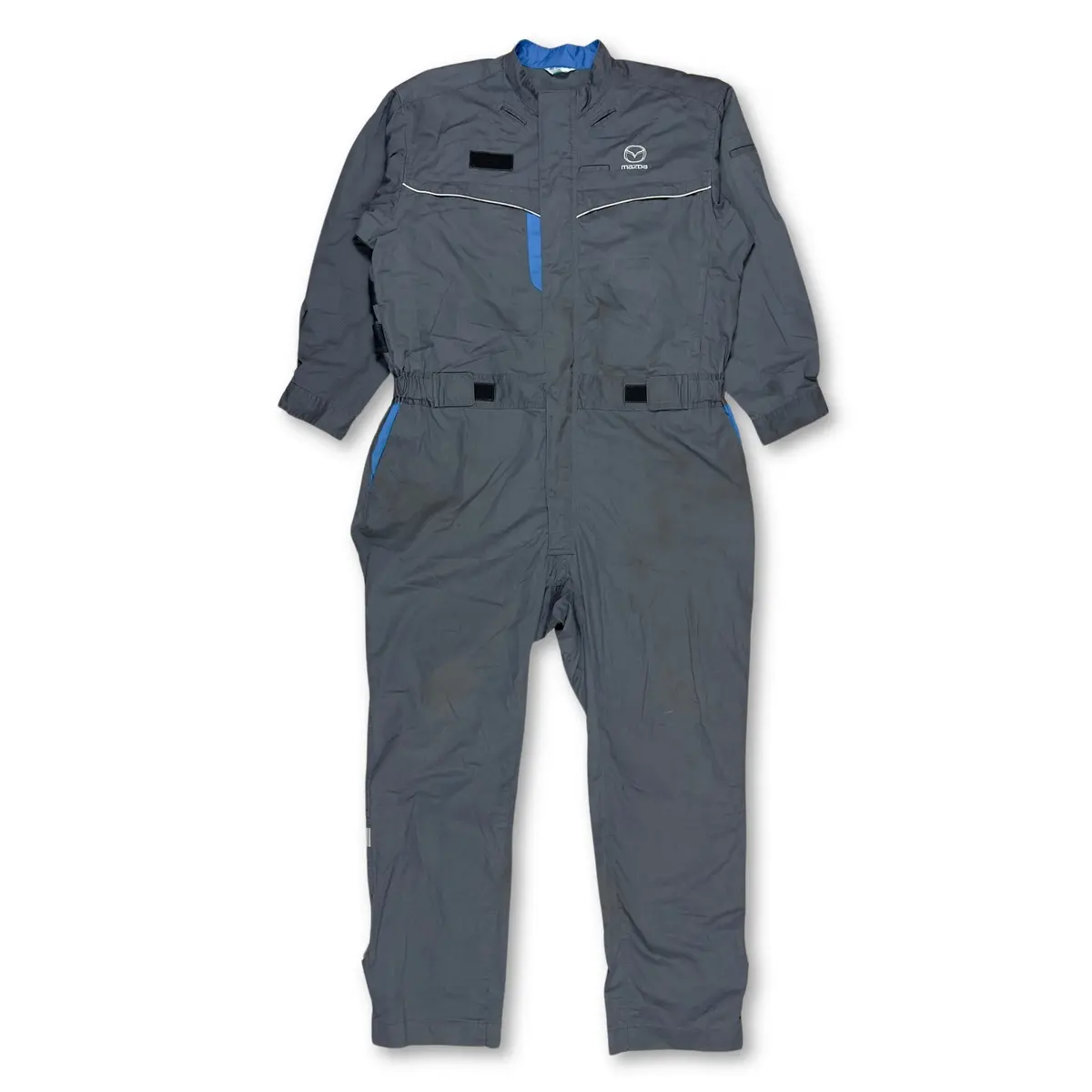 Genuine Jdm Japan Mazda Summer Staff Mechanic Coveralls Tsunagi Grey 1