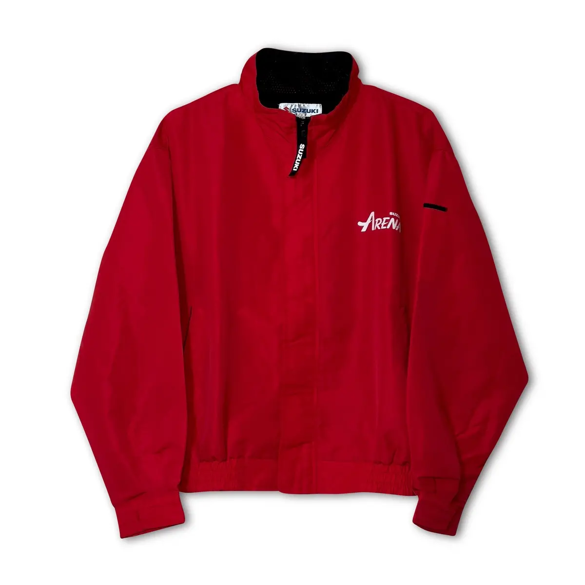 Genuine Jdm Japan Suzuki Arena Staff Light Weight Bomber Jacket Jumper 1