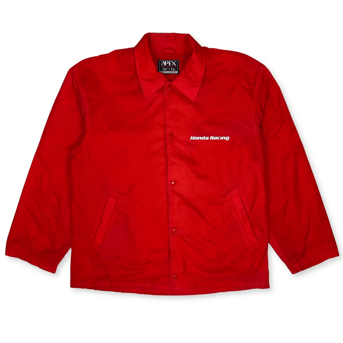 Genuine Retro Apex Jdm F1 Japan Honda Racing Pit Crew Team Jacket Red 2003 1