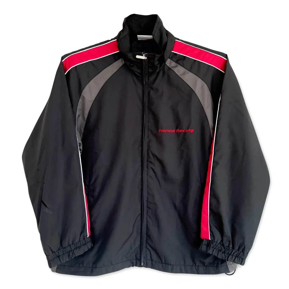 Genuine Retro Jdm Japan Honda Racing Team Light Jacket Black 1