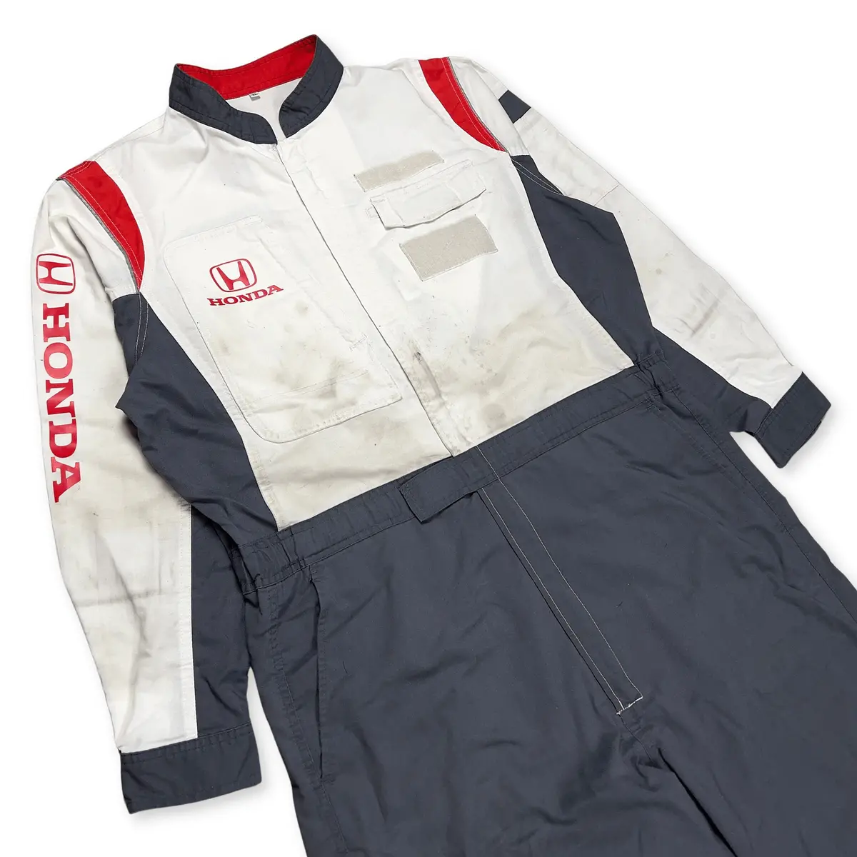 Genuine Retro Jdm Japan Honda Summer Jumpsuit Coveralls Tsunagi Gray 3
