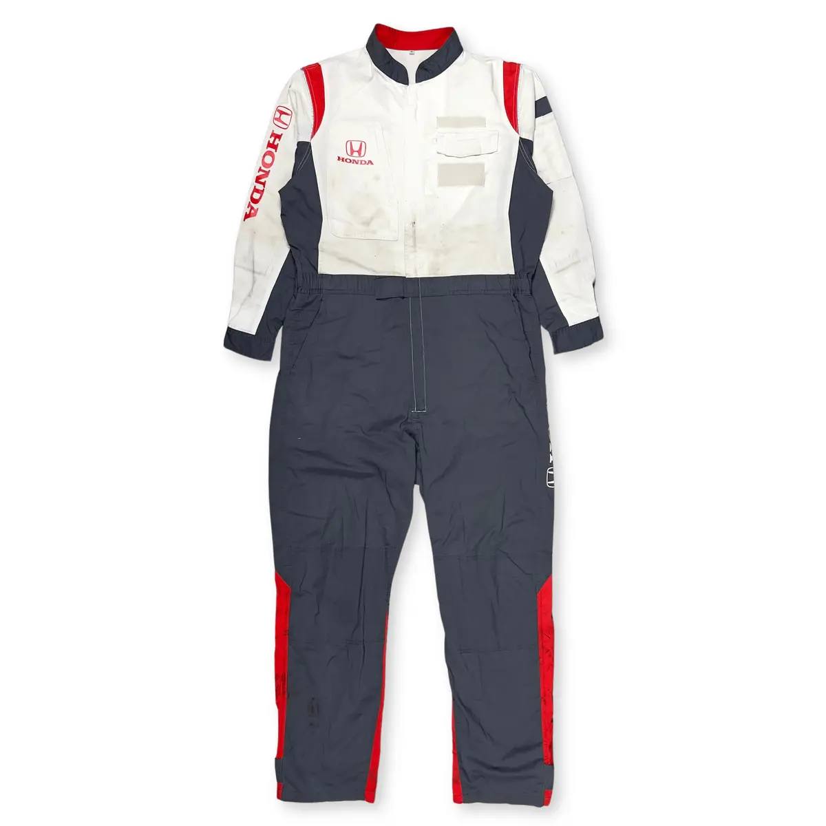 Genuine Retro Jdm Japan Honda Summer Jumpsuit Coveralls Tsunagi Gray 1