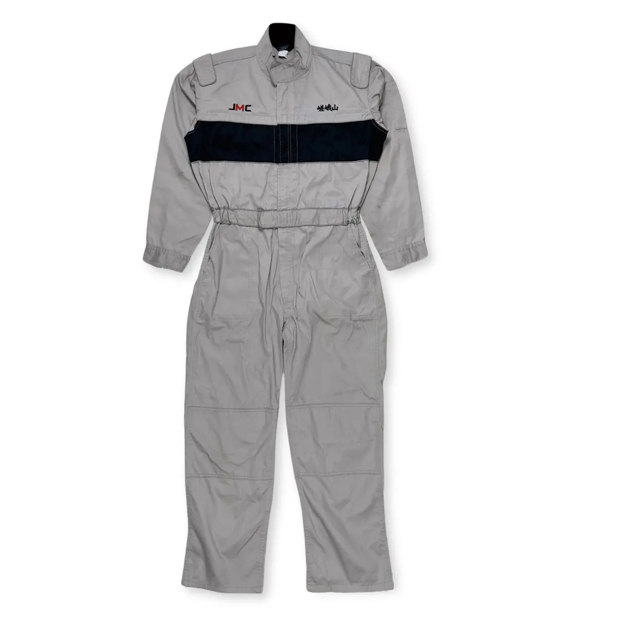Genuine Retro Jdm Japan Motorsports College Jmc Coveralls Tsunagi Grey 1