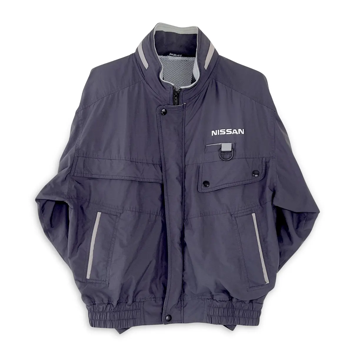 Genuine Retro Jdm Japan Nissan Technician Mechanic Staff Bomber Hoodie Jacket 1