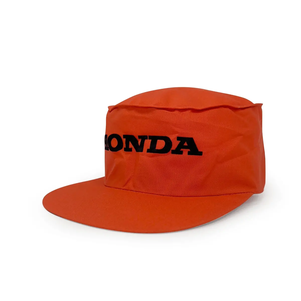 Genuine Retro Showa Era Japan Honda Motors Primo Work Cap Hat Orange 1