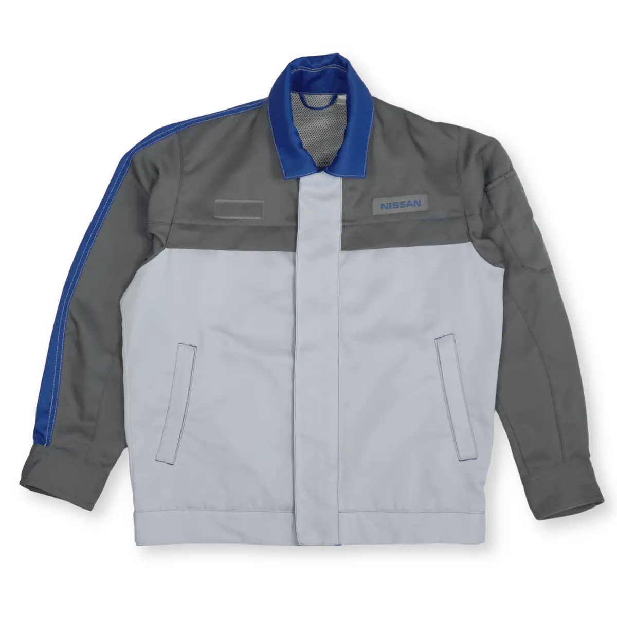 Genuine Vintage Jdm Workwear Nissan Japan Mechanic Blue Jacket Coat 1