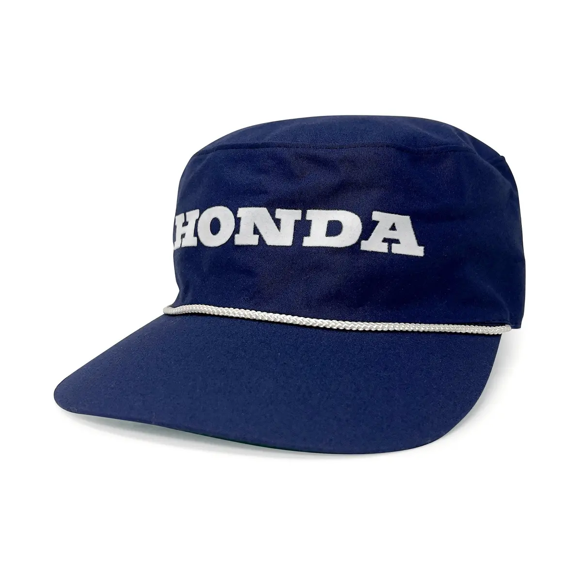 Genuine Vintage Showa Era Japan Honda Motors Primo Tassel Work Cap Hat Blue 1