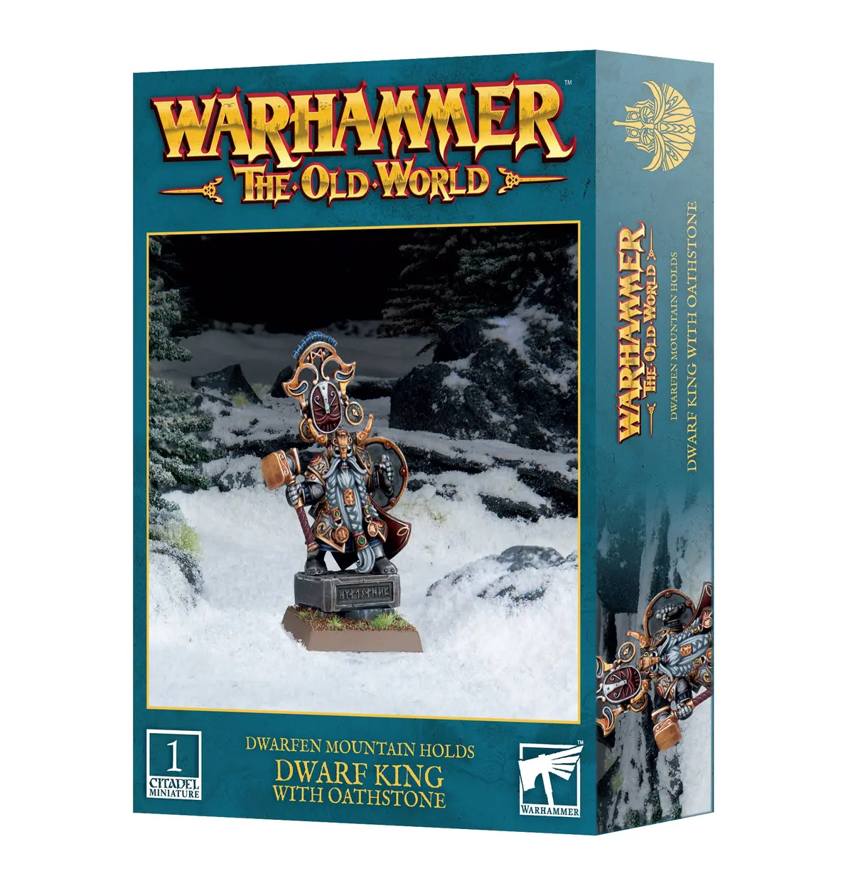 Dwarfen Holds: Dwarf King With Oathstone 1