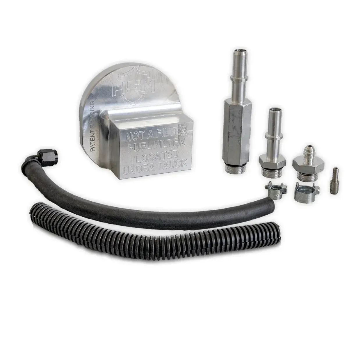 2011-2016 Ford 6.7L Power Stroke Upper Fuel Filter Bypass Kit 1