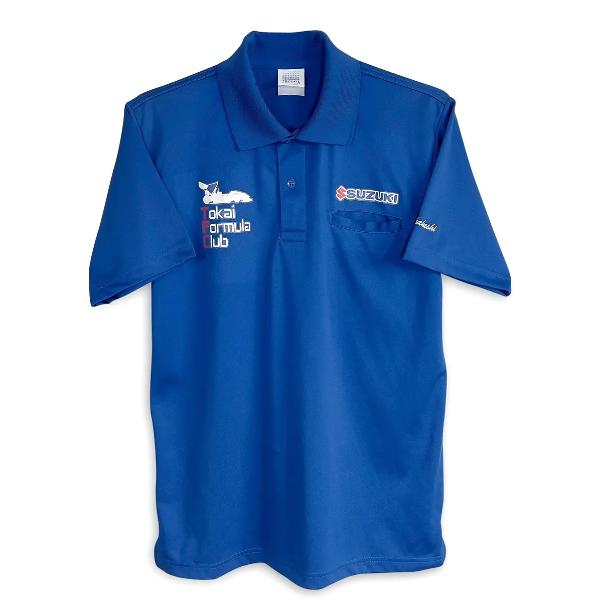 Japan Jdm Tokai University Formula Racing Team Polo Shirt Blue 1