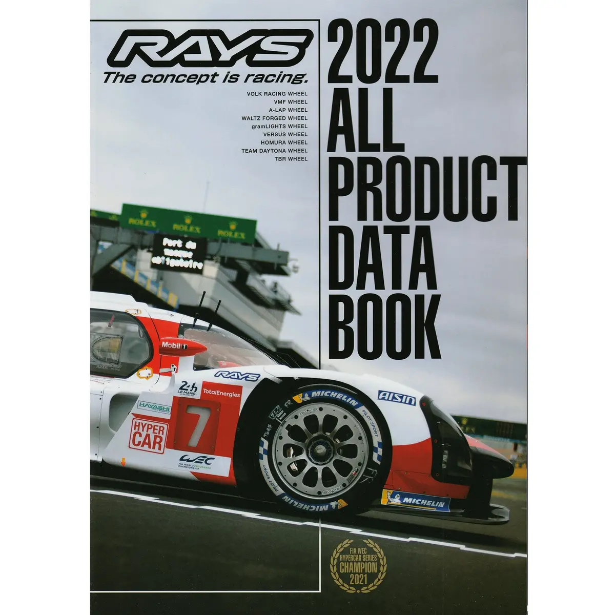 Japan Official Rays Engineering Volk Racing Gram Lights Wheels Catalog 2022 1