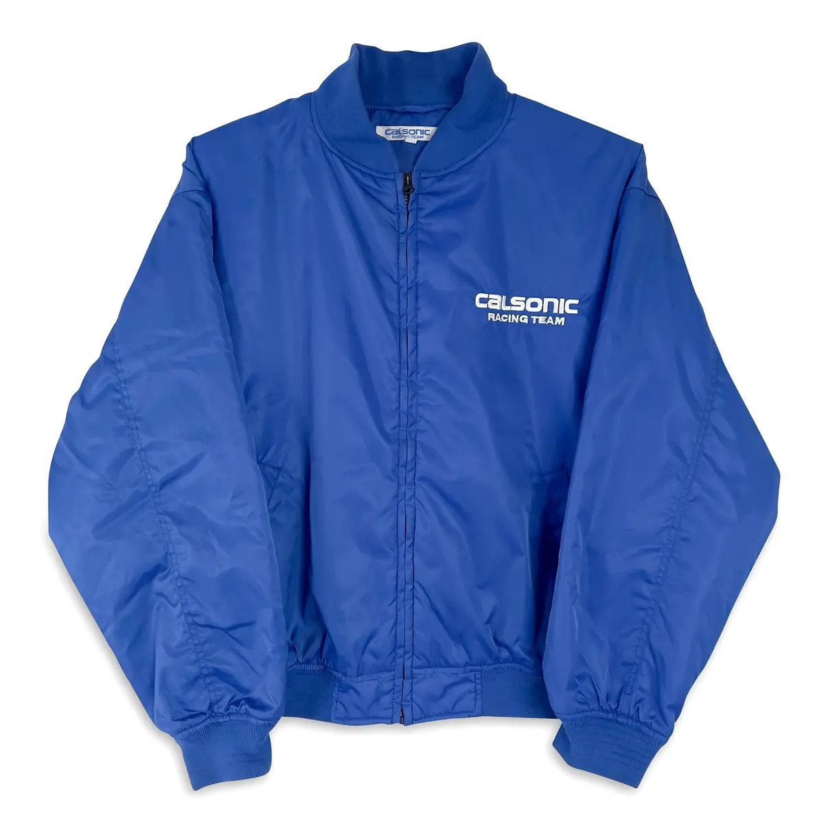 Jdm Japan Calsonic Team Impul Jgtc Super Gt Racing Winter Jacket Blue 1