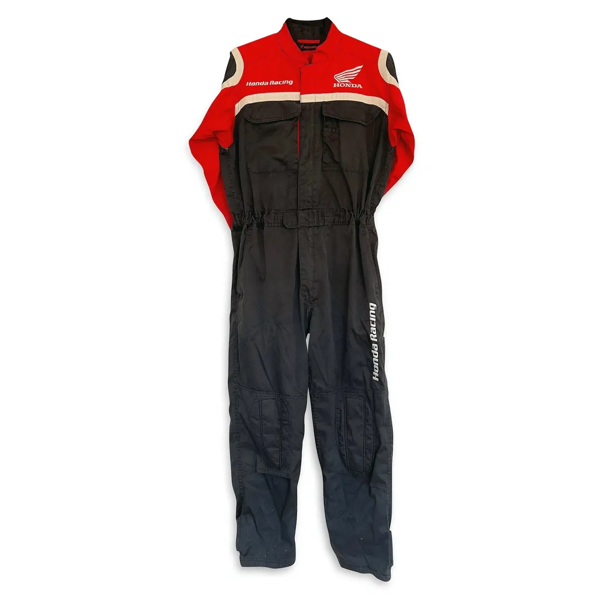 Jdm Japan Honda Racing Coveralls Tsunagi Mechanic Pit Crew Suite Black 1